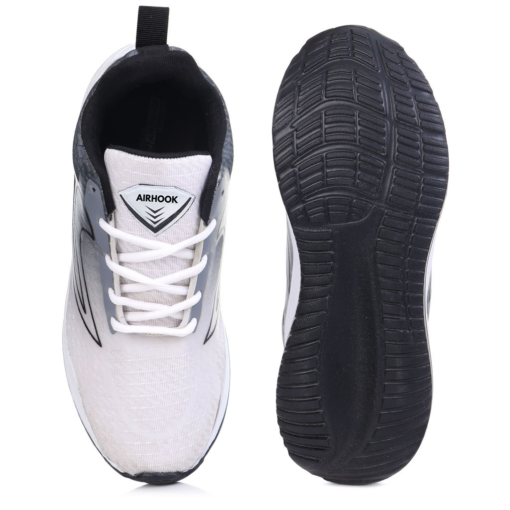 SMOKE-Grey Running Walking Extra Jump Lightweight Sports Shoes Men's